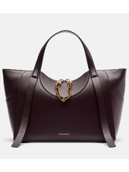 Geanta de piele Givenchy din piele bordo