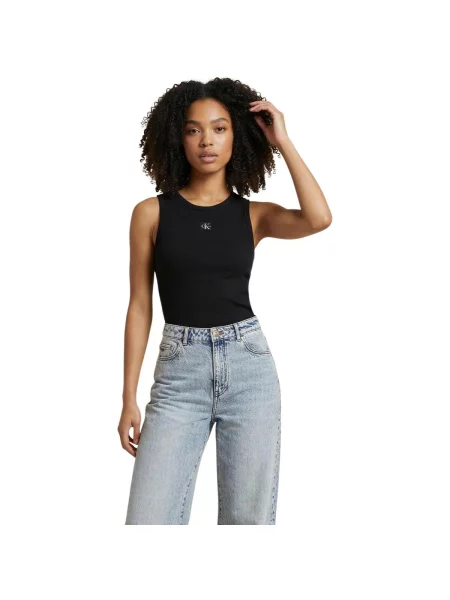 Top Calvin Klein Jeans negru
