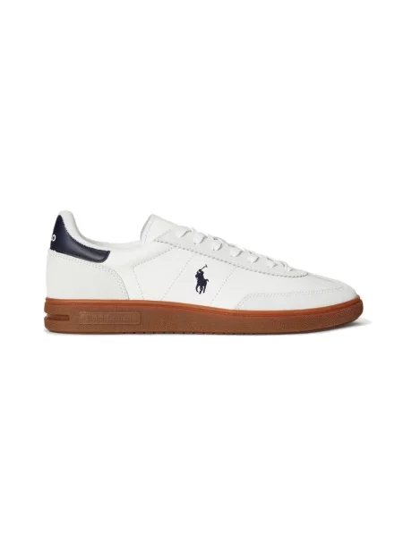 Sneakersy Polo Ralph Lauren zamszowe białe