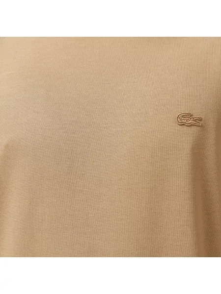 Футболка Lacoste бежевая