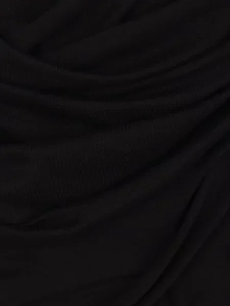 Spódnica mini Petra drapowana czarna