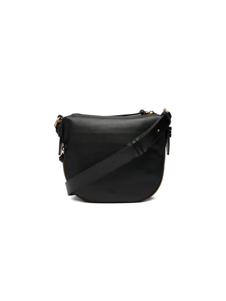 PINKO Kabelka Hobo Zip Around Mini Ai PLTT čierna