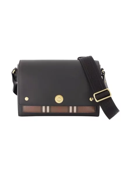 Torebka Burberry skórzana czarna