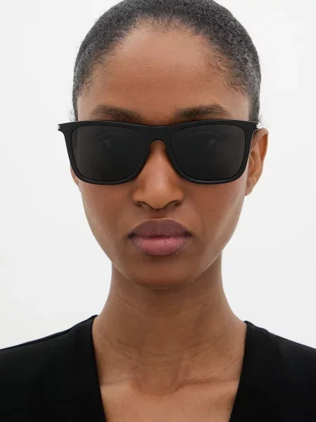 Квадратные очки Saint Laurent