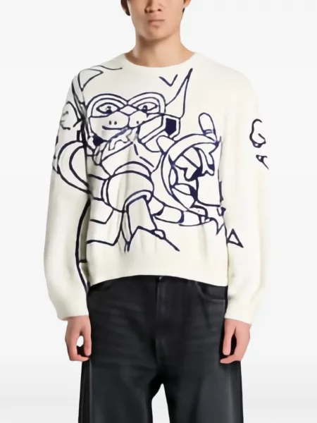 Pulover Ripndip de mohair