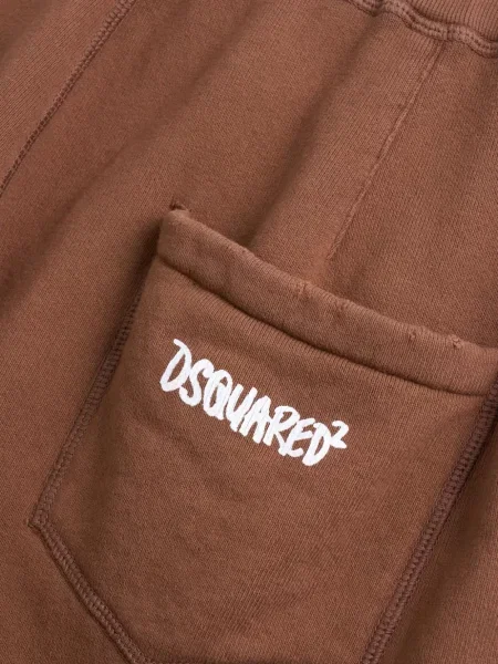 Pantaloni scurți Dsquared2 maro
