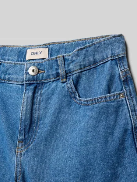 Szorty jeansowe o kroju regular fit z czystej bawełny model VEGA' Only niebieskie
