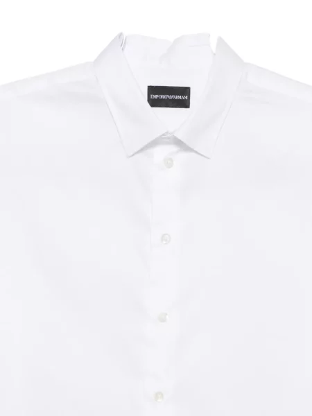 Lung cămașă Emporio Armani alb