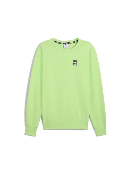 Світшот PUMA Pivot Crewneck комбінований верх зелений
