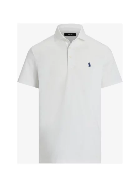 Koszulka polo Ralph Lauren Tailored Knit RLX S biała