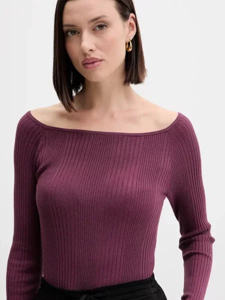 Легкий свитер United Colors Of Benetton фиолетовый