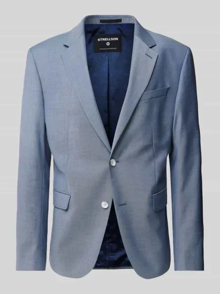 Marynarka z brustaszą model Strellson niebieska