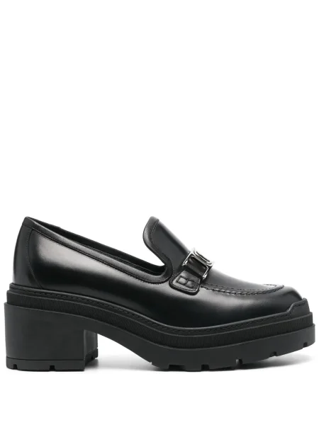 Colier Ferragamo din piele negru
