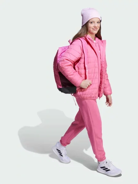 Детская демисезонная куртка Adidas розовая