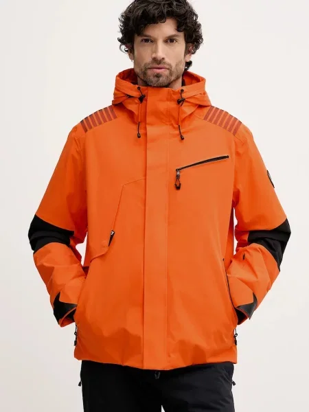 Emporio Armani geacă de schi portocaliu