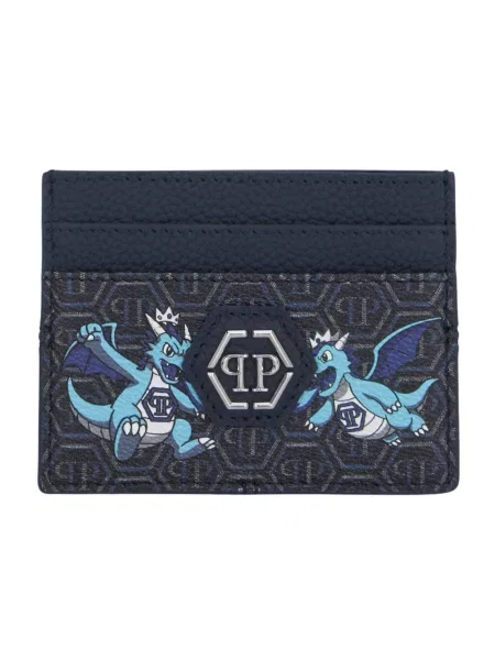 Portfel Philipp Plein niebieski