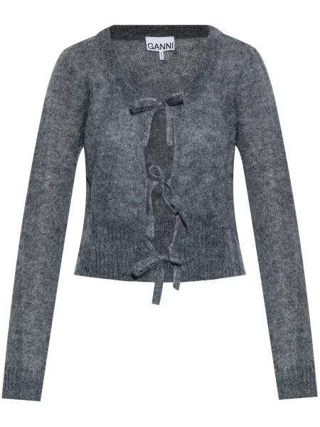 Cardigan Ganni gri