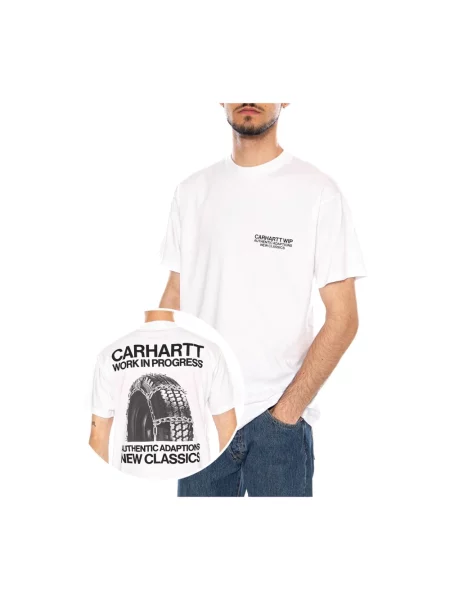 Carhartt WIP S/S Sean Hamilton 03 T-Shirt T-shirt biała