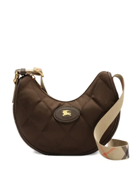 Crossbody kabelka Burberry hnedá