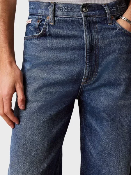 Мішкуваті джинси Calvin Klein Jeans синій