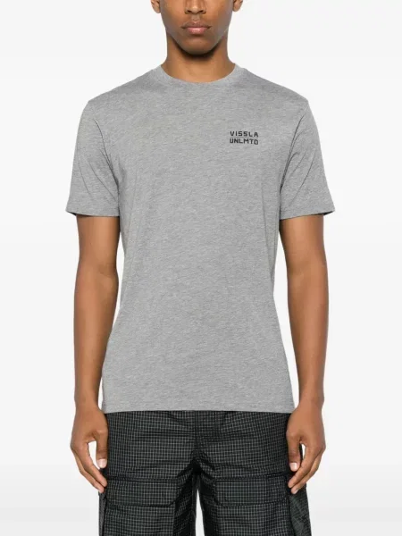 Tricou Vissla cu imagine gri