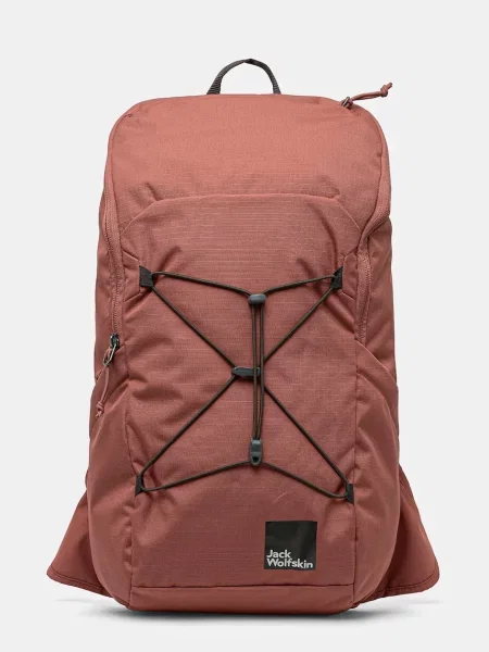 Раница Jack Wolfskin Serene голям с изчистен дизайн розово