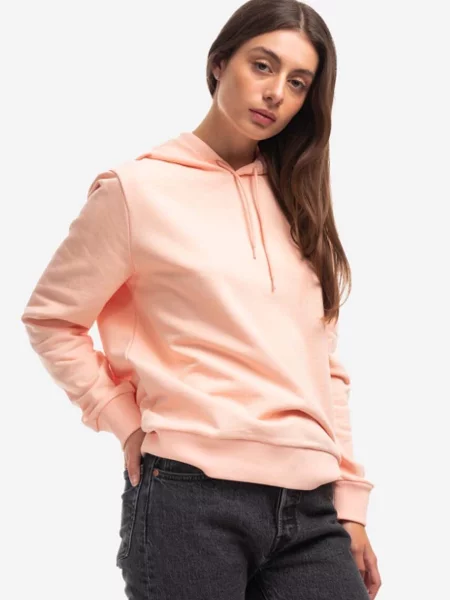 A.P.C. melegítőfelső Hoodie Item F narancsszínű