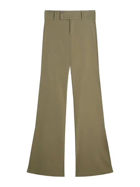 Bershka Hlače oliva