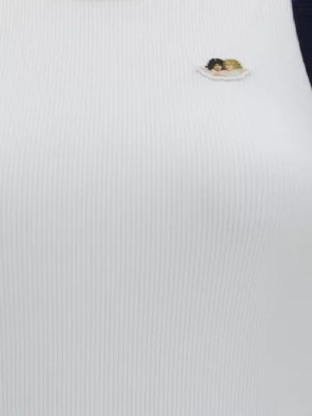Rochie midi Fiorucci alb