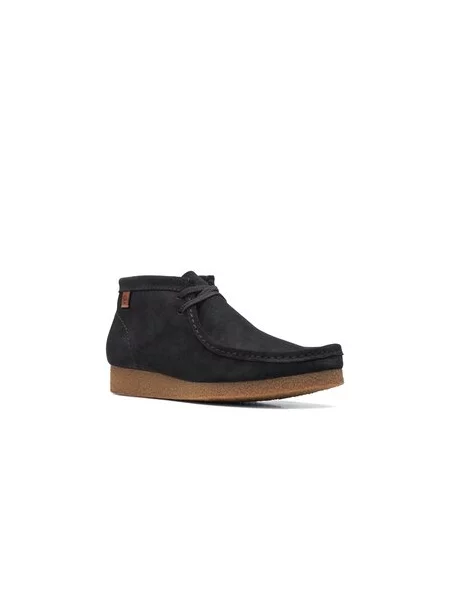 Šnurovacia obuv Clarks Shacre Boot čierna