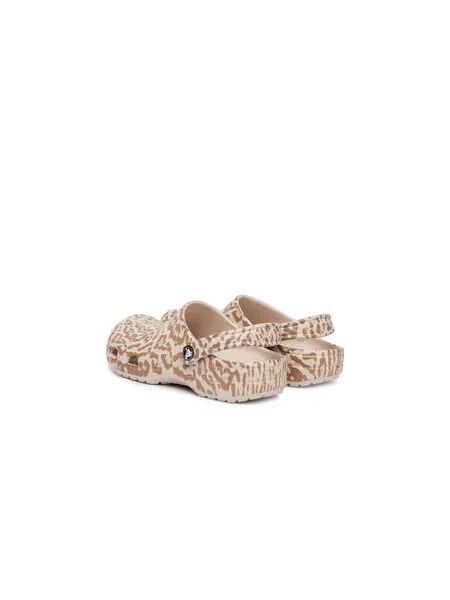 Klasické dřeváky Crocs béžové