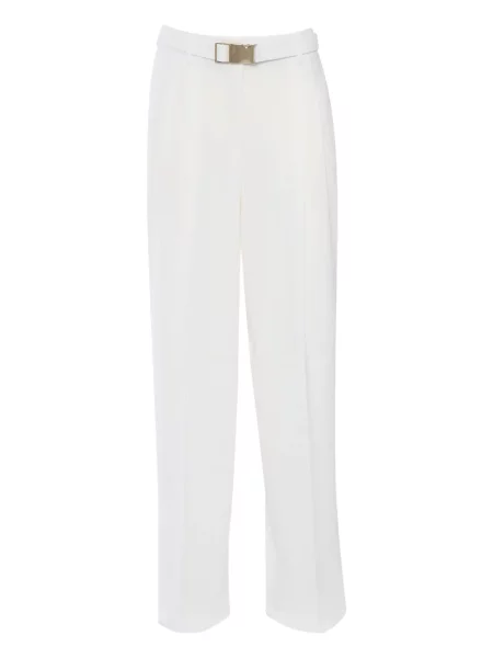 Pantaloni Max Mara alb