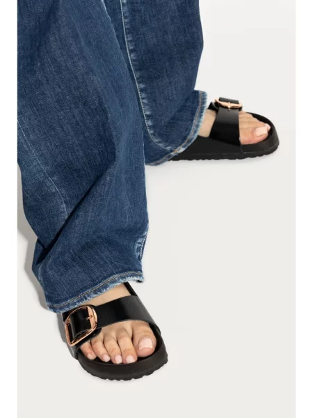 Σανδάλια Birkenstock με αγκράφα μαύρο