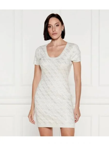 Guess Kötött ruha Paige Ekru