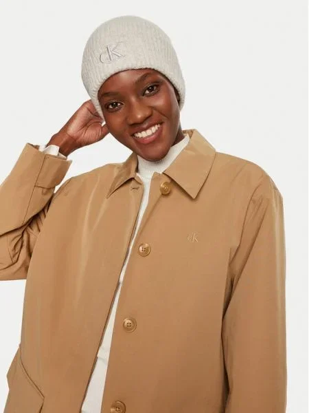 Calvin Klein Căciulă Thick Embroidery bej
