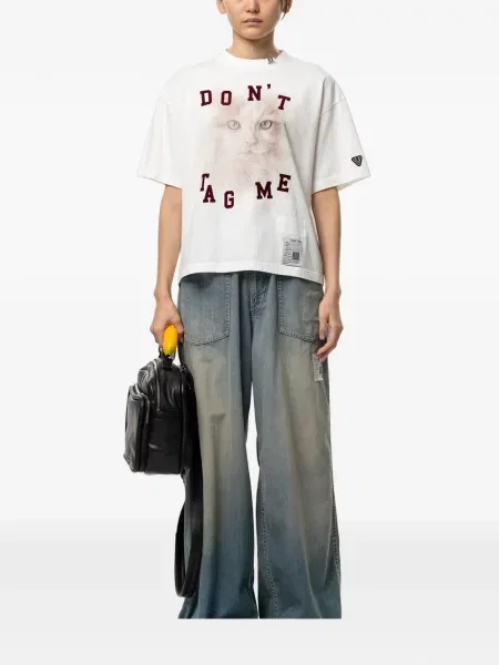 Tricou Maison Mihara Yasuhiro alb