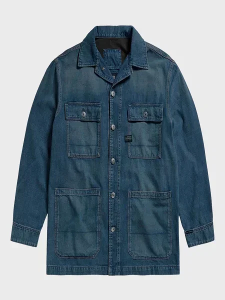 Джинсовая куртка G-star Raw синяя