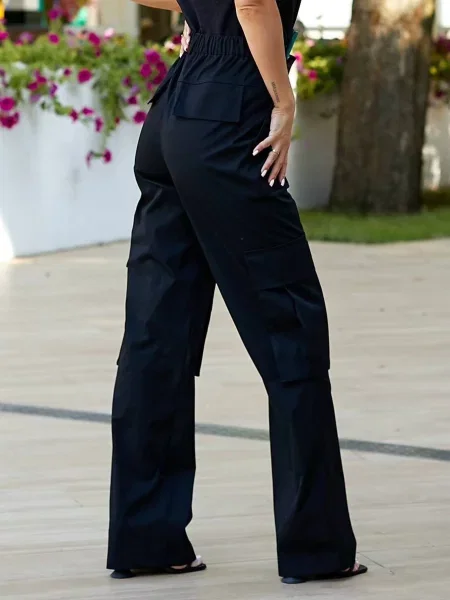 Карго LadyLike текстиль чорний