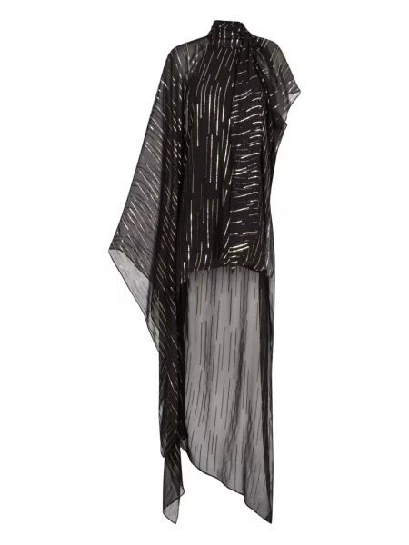Rochie Taller Marmo cu dungi de costum negru
