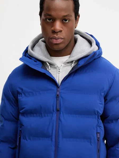 Меланжевый свитер Pepe Jeans с капюшоном серый