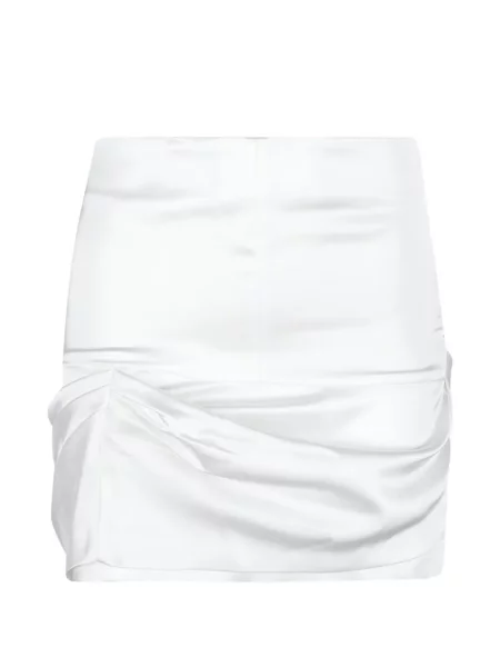 Fustă Iro drapată alb