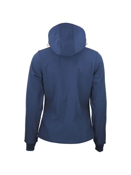 Geacă Peak Mountain softshell albastru