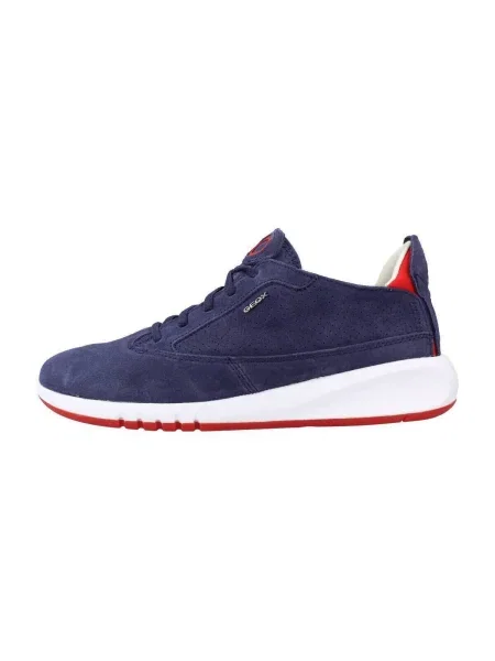 Sneakerși Geox albastru