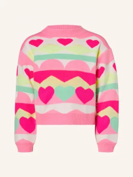 Billieblush Sweter pink różowy