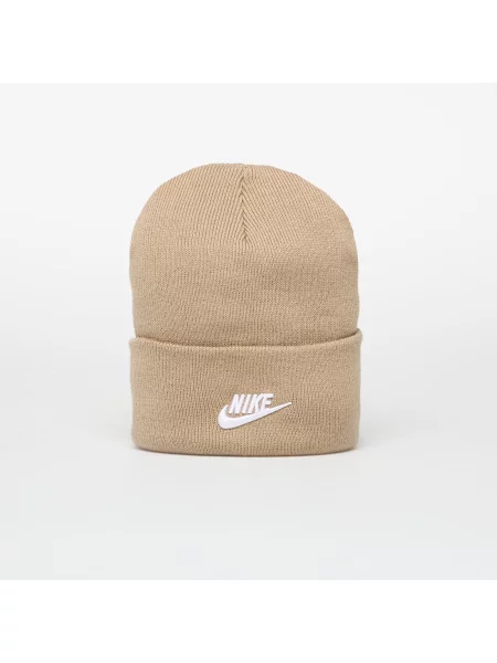 Шапка Nike Peak Futura Beanie Khaki/ White Universal бяло