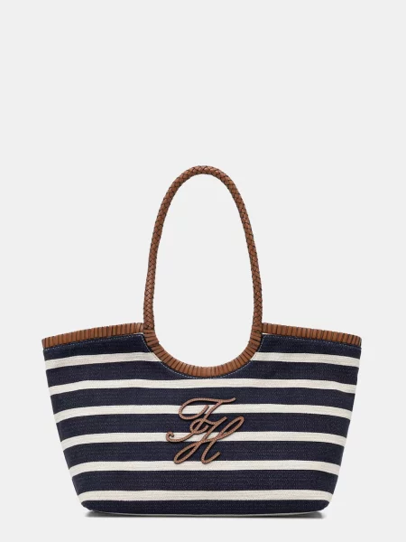 Tommy Hilfiger Geantă Bleumarin alb