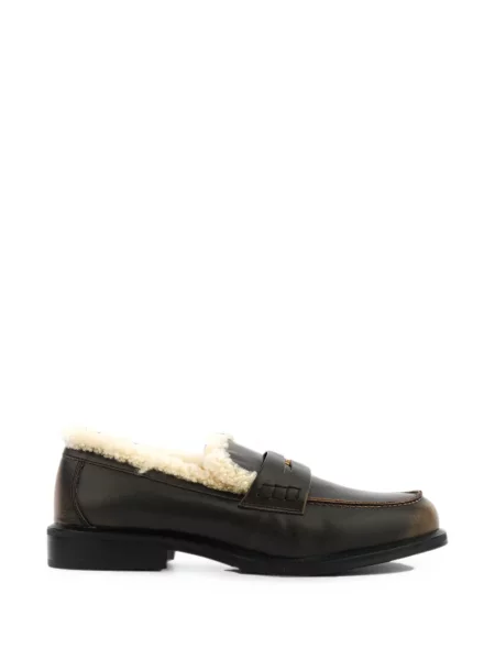 Pantofi loafer Toral Shoes din piele maro