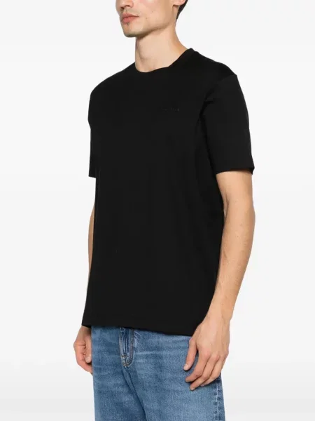 Tricou Paul & Shark cu autograf negru