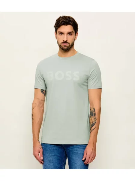BOSS ORANGE Tricou Thinking 1 albastru