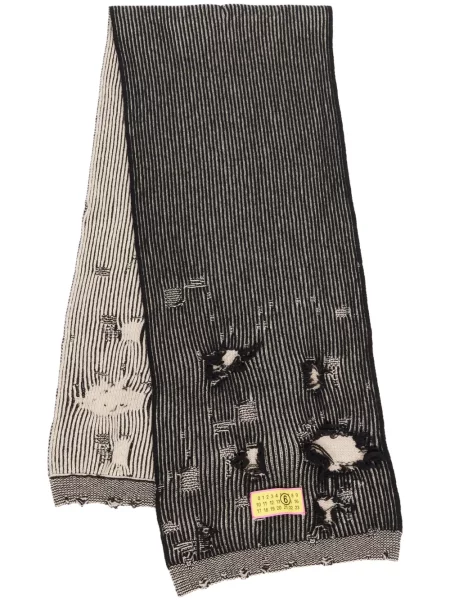 Fular Mm6 Maison Margiela negru